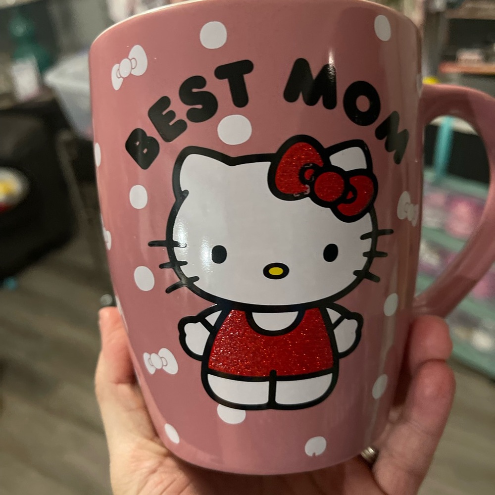 Hello Kitty Best Mom Pink Mug